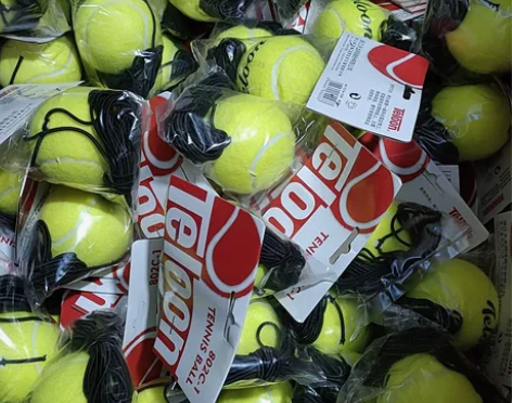 （现货）全新正品初学单人训练带绳网球tel...