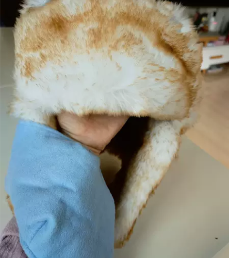 雷锋帽 挺暖和的冬天带 便宜出 包邮 感兴...