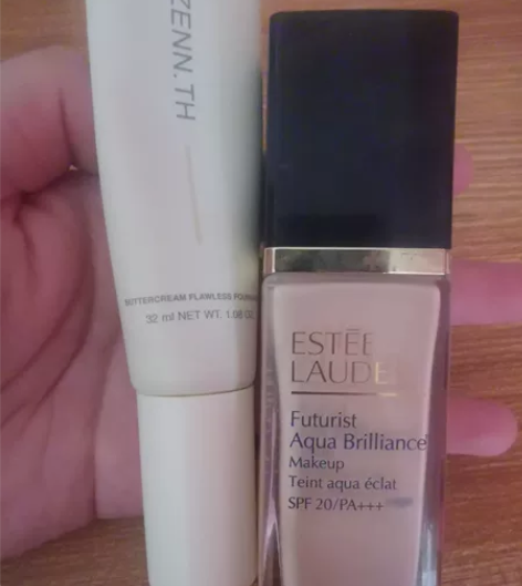 zenn.th粉底，色号：01，余量：一半...