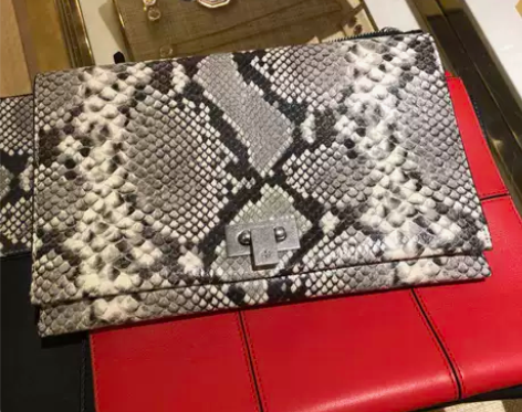 美国代购TORY BURCH/TB  蛇纹...