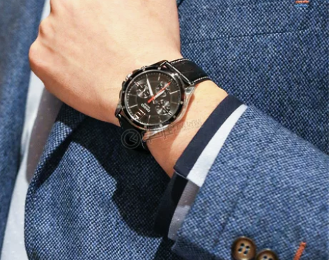 卡西欧CASIO手表男士正品简约防水皮带三...