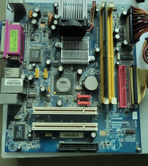 二手技嘉主板，集成处理器via c7-d主...