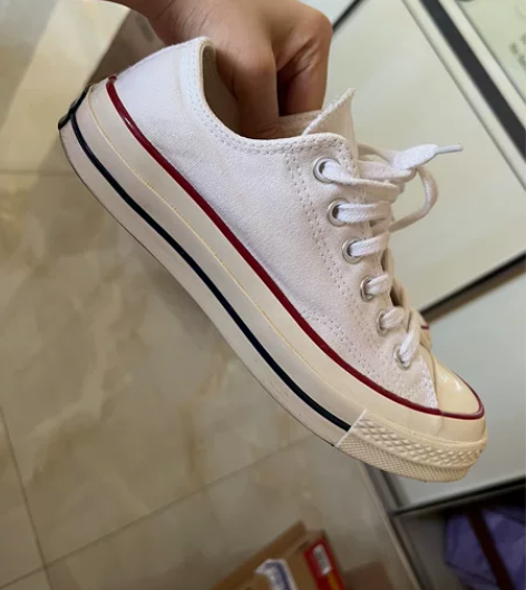 匡威1970 白色 37.5码 购于商场专...