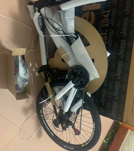 吉普自行车，新买的还没组装 感兴趣的话点“...