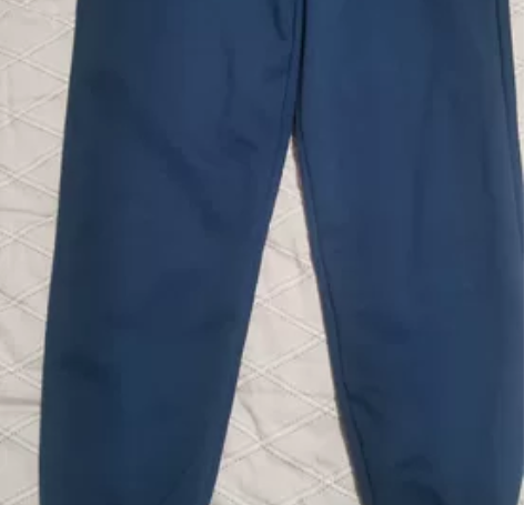 长郡月亮岛第三第二第一小学校服裤子，蓝色校...