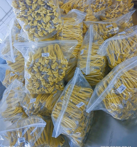 特价处理1米超五类千兆网线,长条绑扎,大包...