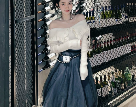 韩笑Mia春夏蓬蓬网纱半身裙蛋糕裙 就过生...