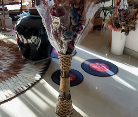 花篮配昆明干花 花篮不贵,干花贵,干花不好...