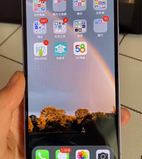 出个自用的苹果12,128G紫色 成色几乎...