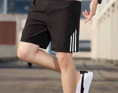 短裤男士夏季速干五分休闲潮流外穿宽松大裤衩...