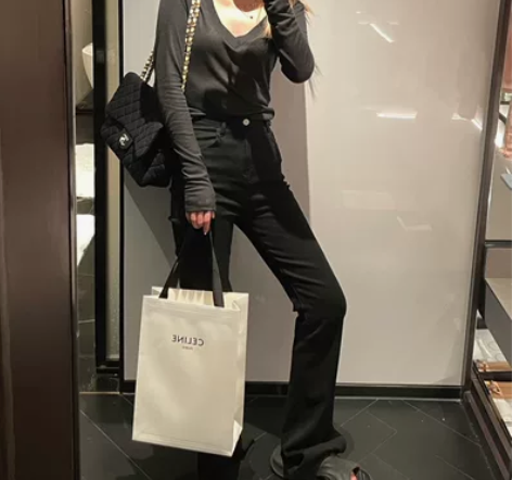 HEYGIRL黑哥 韩系腿长一米八高腰显瘦...