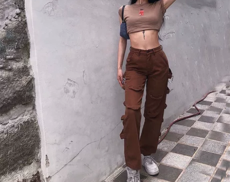 IC 复古辣妹登场 定染时髦棕色and水洗...