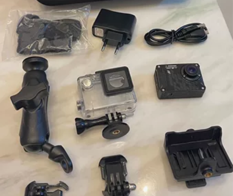 个人转让9.5成新防水高清运动相机 数码摄...