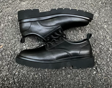 kenijima同款vibe风德比皮鞋（p...