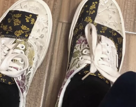 vans era 金花刺绣 40到42都能...