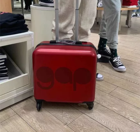 GAP 万向轮 旅行箱书包拉杆箱 20寸商...