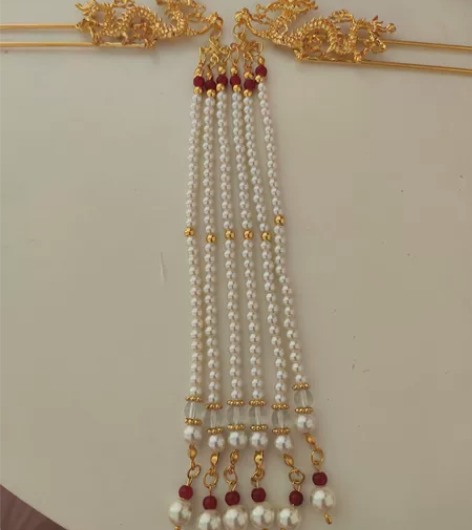 金龙凤钗汉服发簪古风发饰发夹原创步摇明制苗...