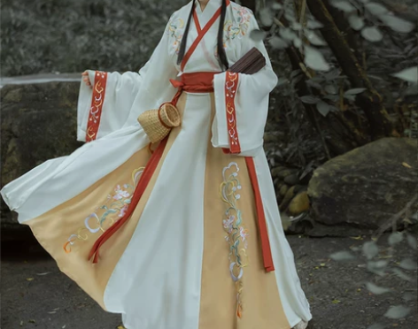 笑寒千韵岗原创中国风汉服女晋制襦裙… 买了...