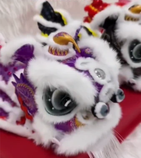 全新版本迷你醒狮，老夫子系列，汽车家居摆件...