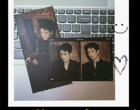 出李汶翰夏日限定胶片卡+音乐剧票+烫金信封...