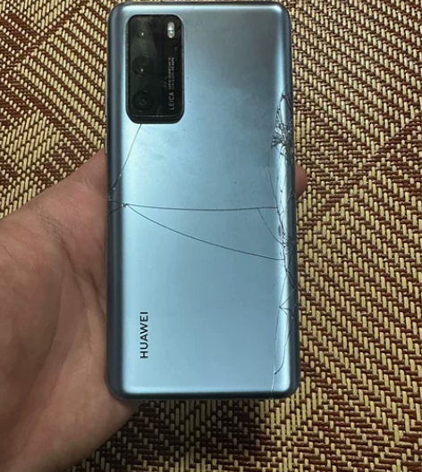 华为P40 5G 8+256g 冰爽银 自...