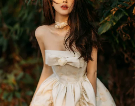 Bloomin原创连衣裙法式公主风蓬蓬裙小...