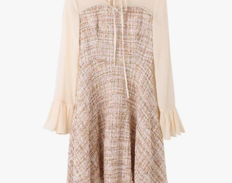 长袖打底裙2022春装新款女装韩版修身蓬蓬...