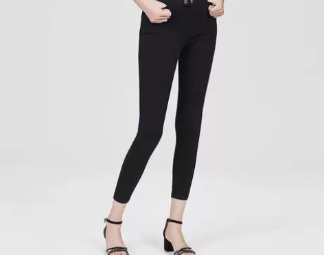 sp68魔术裤黑色打底裤女外穿紧身裤铅笔裤...