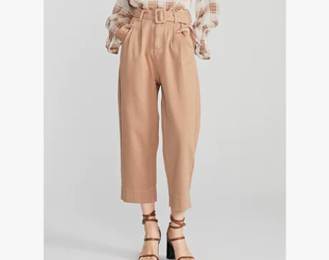 【88狂欢价】乐町牛仔裤女宽松2019夏季...