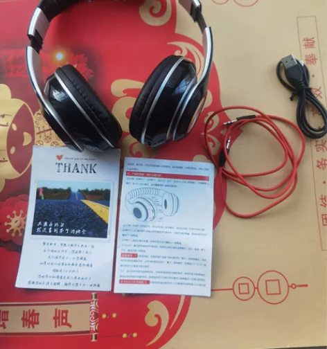 蓝牙耳机头戴式无线手机电脑通用耳麦音乐运动...