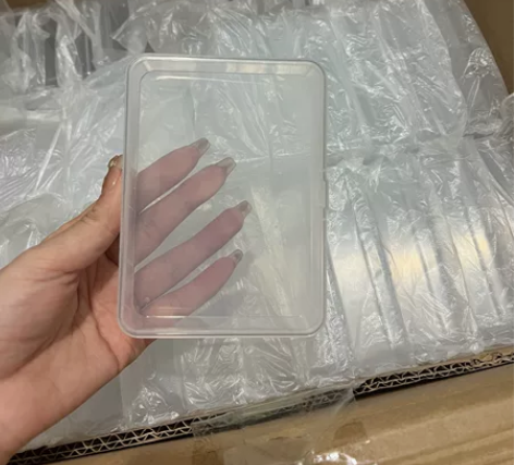 透明塑料收纳盒 还有60个 打包出60包邮...