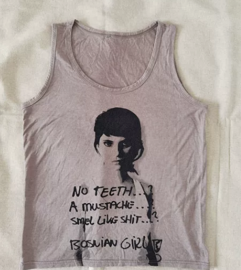 女背心 文化衫 尺寸如图 闲鱼平台所受物品...