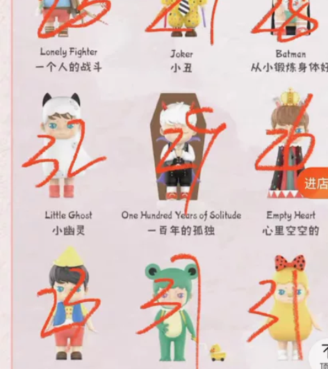 【泡泡玛特】我害怕你忘了我系列手办盲盒潮玩一百年的孤独 「 ...