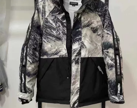 杰克琼斯 品牌剪标男士冬季加厚款白鸭绒青年...