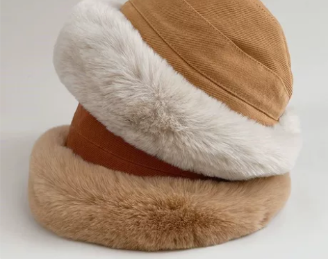 【特价处理几个】毛绒渔夫帽蒙古帽加绒加厚盆...