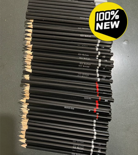 素描铅笔绘图铅笔100支23.8元包邮,美...