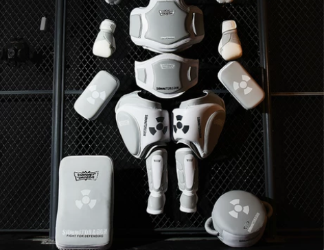 summitdragon超纤泰拳护大腿靶腰...