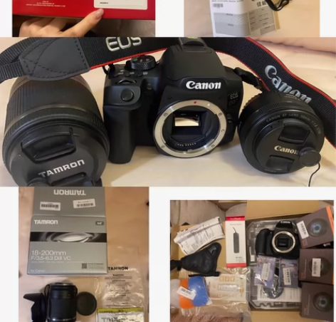 【自用】2022暑假购入国行/佳能850d...