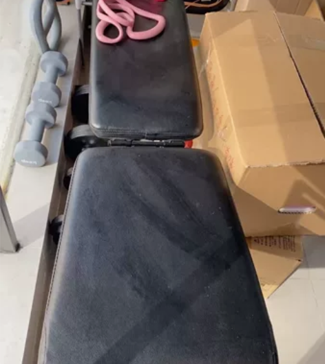 仰卧板95新自提 送哑铃 感兴趣的话点“我想要”和我私聊吧～...