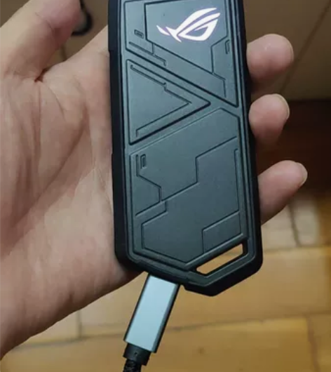 华硕 rog玩家国度 幻彩硬盘盒标准版及壹...