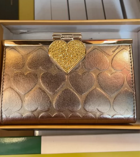 韩国omnia女式牛皮钱包 感兴趣的话点“...