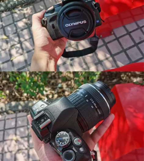 奥林巴斯e410单反 配镜头17.5-45...