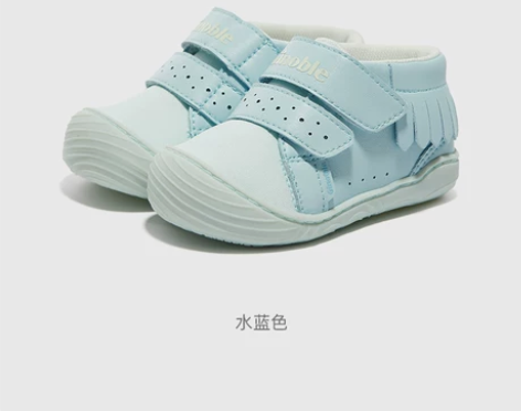 基诺浦手抱不掉鞋2022新秋本体感软底鞋新...