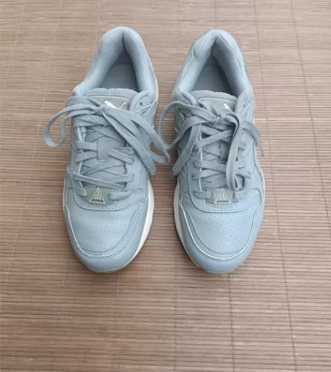 二手彪马37码女士真皮运动鞋 鞋子保证正品...