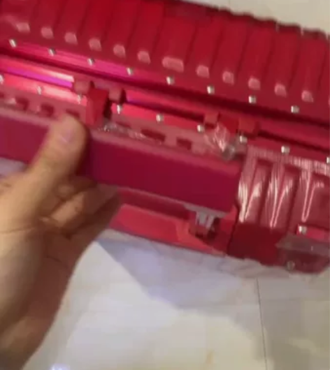 结婚行李箱陪嫁箱红色旅行拉杆婚礼压箱新娘嫁...