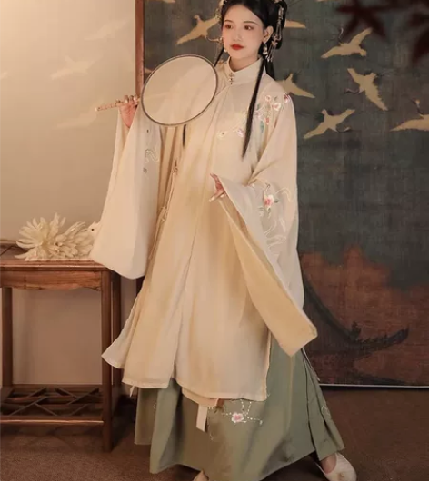 艺缕原创正品汉服女【牡丹记】袄裙刺绣褶裙秋...