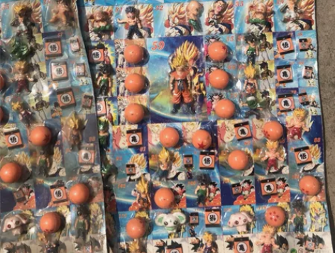 七龙珠人偶手办 仓库剩余 品相如图 整版出...