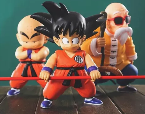 大号七龙珠孙悟空 小林 乌龙猪公仔手办大号...