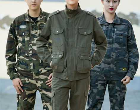 工作服套装男秋冬纯棉耐磨宽松电焊防烫阻燃