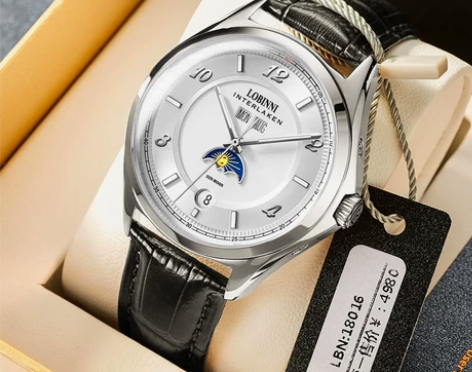 瑞士罗宾尼正品手表男士机械表男世界名牌名表...